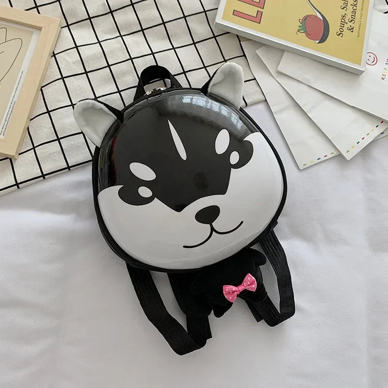 Cartoon Schoolbag for Boys & Girls Kindergarten Kids Baby Backpack Waterproof Lightweight Animals Toddler Backpack Hard & Plush