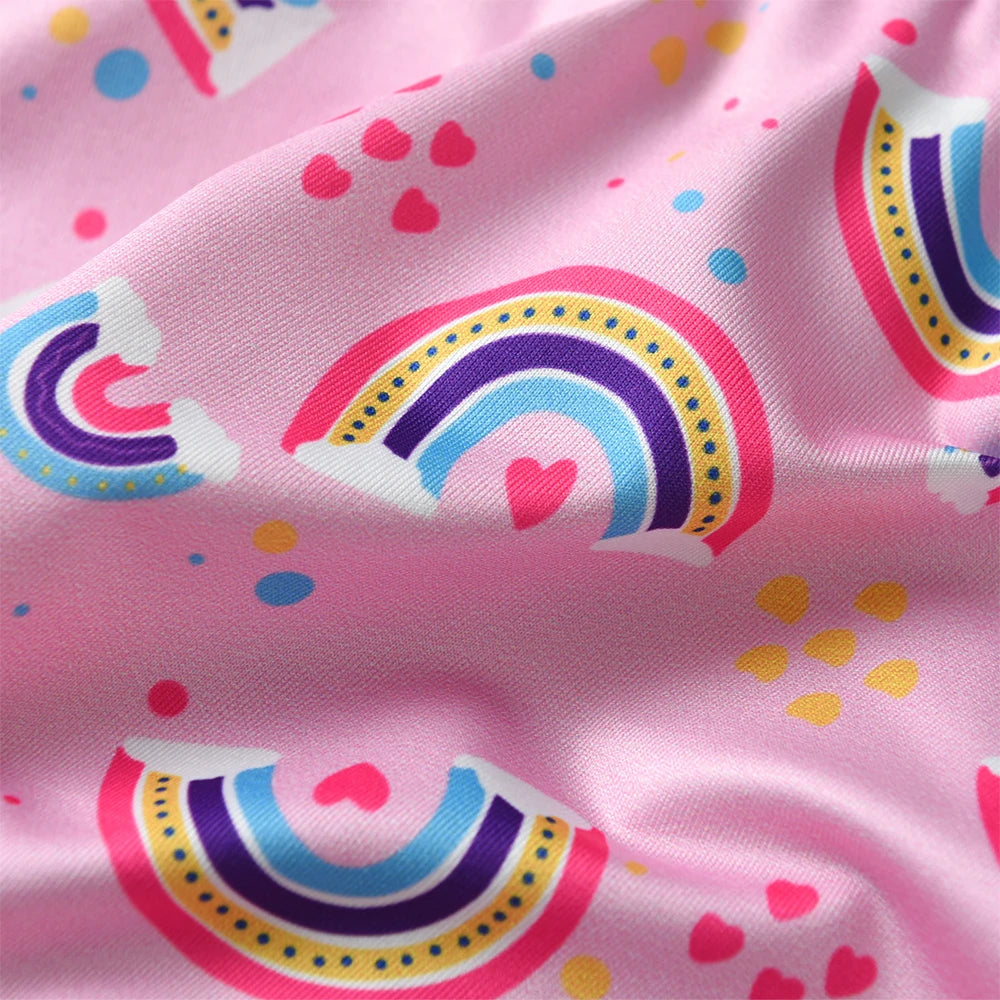 DXTON Toddler Leggings Skirt Pants For Girls Mermaid Kids Trousers With Tulle Tutu Skirt Fake Two Children Girls Party Costumes