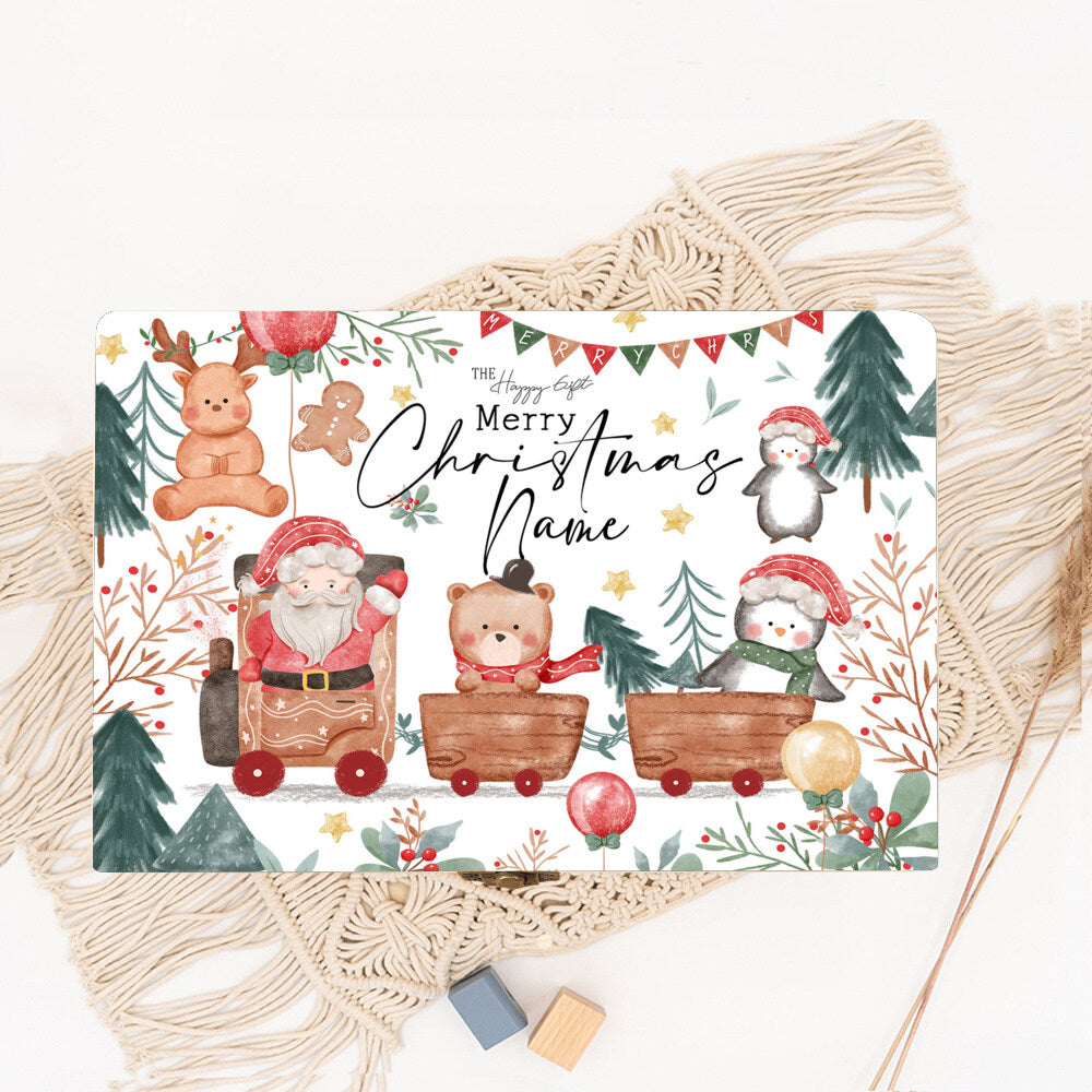 Personalized Christmas Eve Box Boys Girls Xmas Cute Gift Custom Christmas Keepsake Box Kids Xmas Party Gifts Child Wooden Box