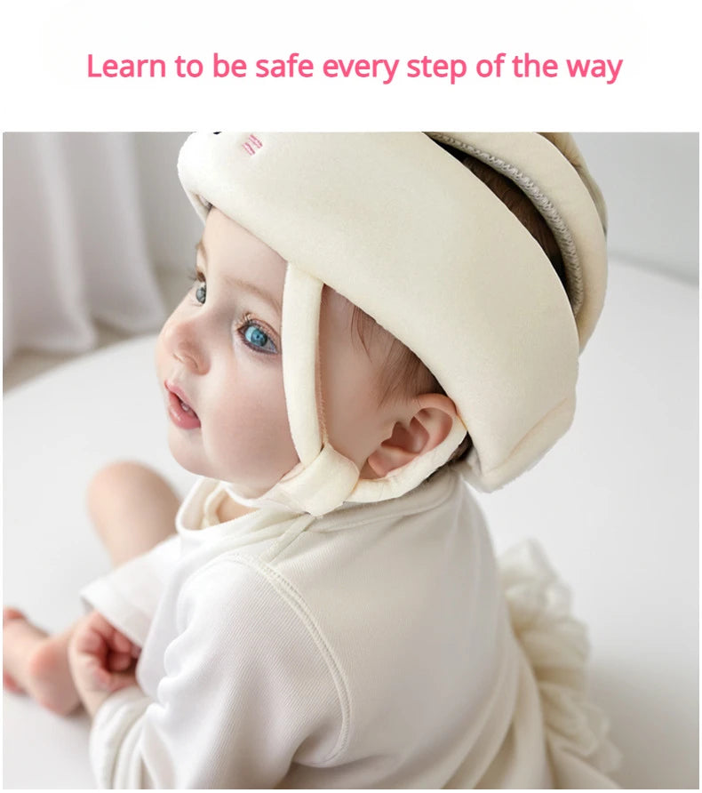 Kids Baby Helmet for Crawling Walking Baby Head Protector Soft Cushion Infant Baby Safety Headguard for Learning to Walk