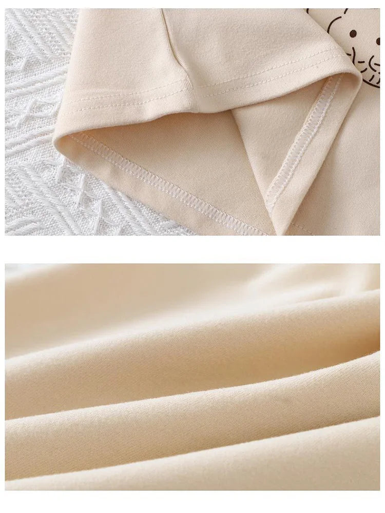 0-5Year Baby Boy Long Sleeve T-shirt Autumn Kids Clothes Cartoon Mini Zoo Girls Tops Cotton Spring Children T-shirt