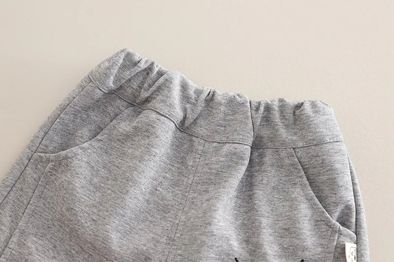 New Spring Autumn Baby Clothes Children Boys Striped Long Sleeved T-Shirt Pants 2Pcs/Sets Infant Casual Outfits Kids Tracksuits