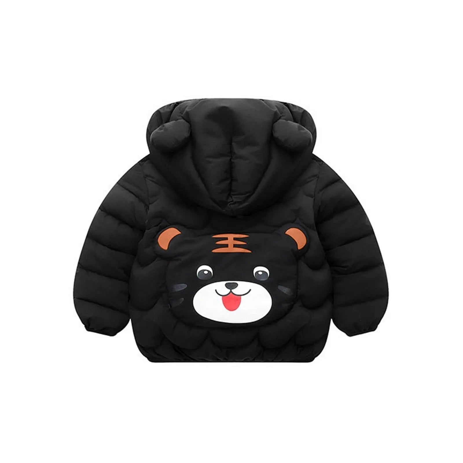 Cute Baby Girls Winter Clothes Kids Light Down Coats with Ear Hoodie Spring Girl Jacket Toddler Children Clothing for Boys Coat