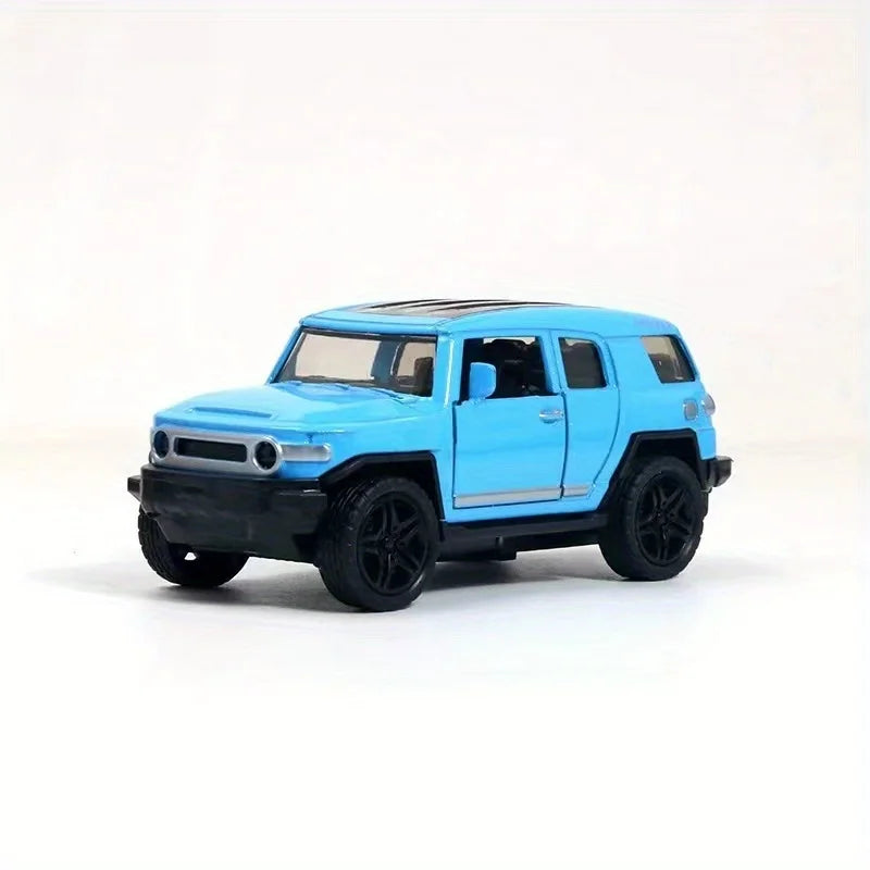 Alloy Car Model Diecast SUV Car Toy Doors Open Pull Back Car Metal Vehicle Toy for Kids Boys Girls Adults Birthday Gifts