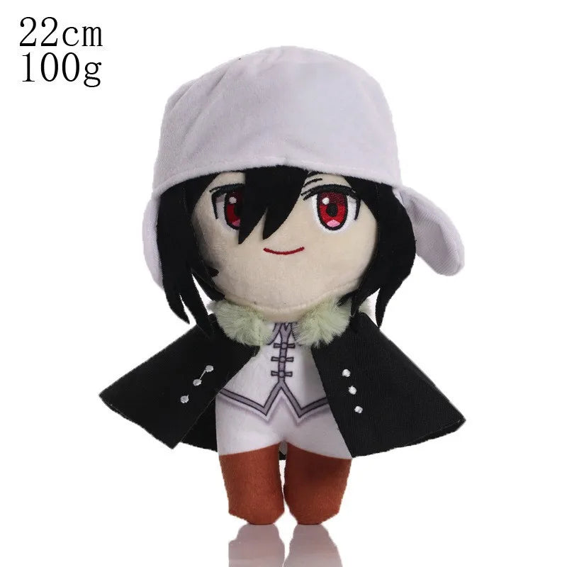 20-25cm Demon Slayer Plush Stuffed Tsugikuni Yoriichi Kokushibou Akaza Kamado Tanjirou Anime Figure Plush Toy Doll Birthday Gift