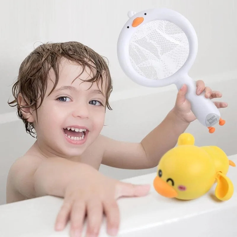 Toddler Bath Toys, Wind-up Bath Toy Ducks for Toddlers Kids Boys Girls, Swimming Bath Toys Bathtub Toys Pool Toys for Toddlers