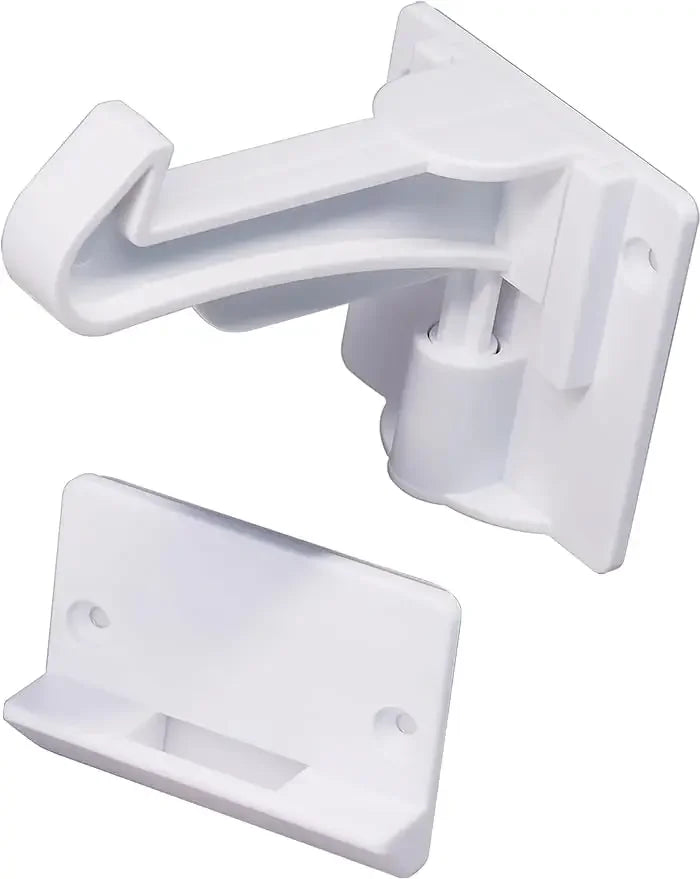 Upgraded Invisible Baby Proofing Cabinet Latch Locks Easy Installation Works with Most Cabinets Drawers Highly Secure