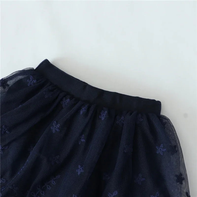 New Baby Girls Leggings Lace Princess Skirt-pants Spring Autumn Children Slim Skirt Trousers for 2-7 Years Kids Clothes