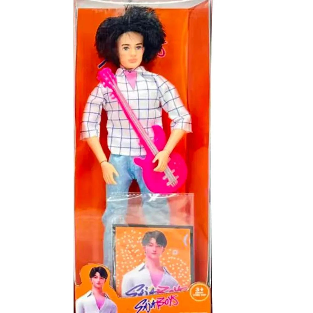 New doll toy Kpop Demon Hunter anime action figure villain Sabe Boy male group doll girl cartoon collection birthday present