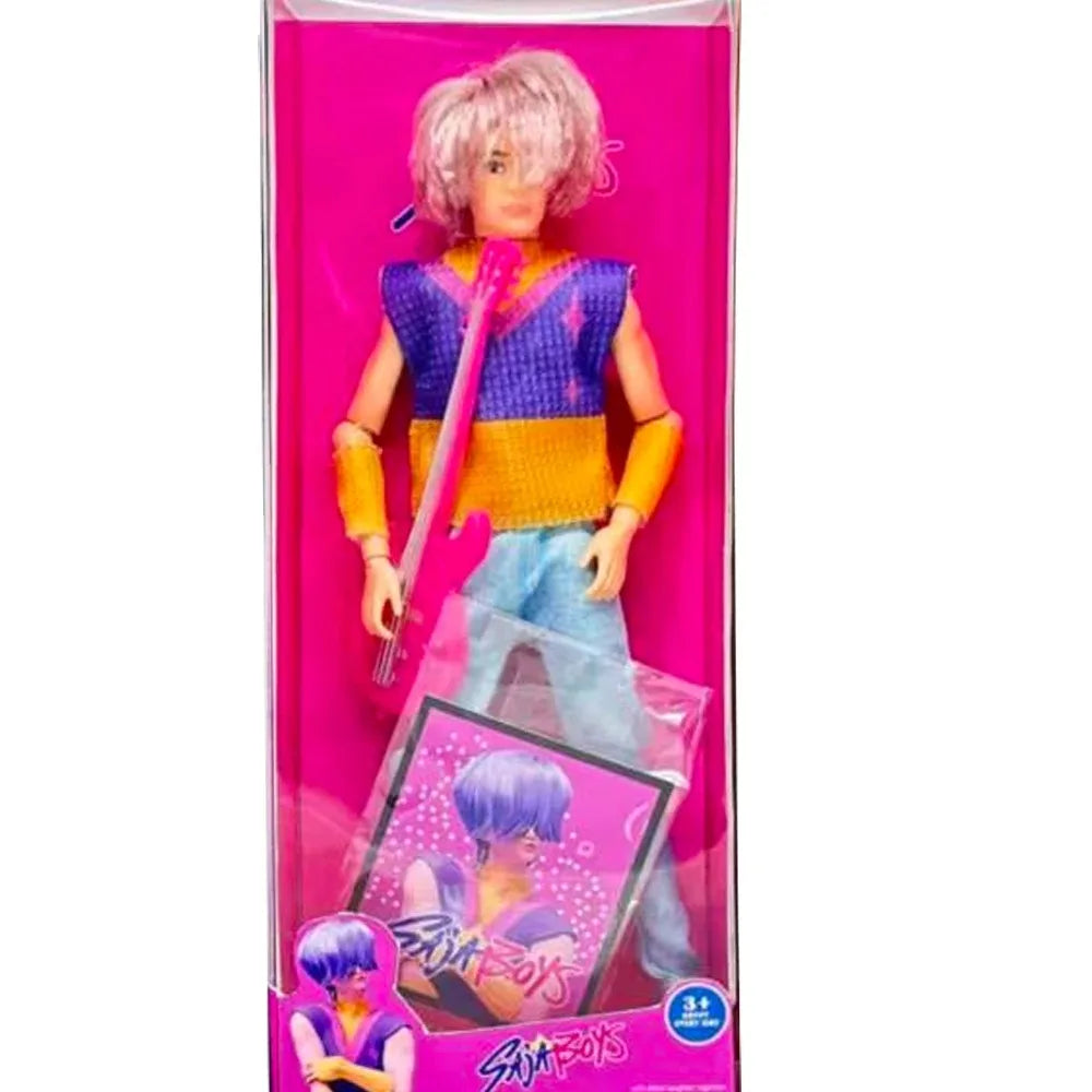 New doll toy Kpop Demon Hunter anime action figure villain Sabe Boy male group doll girl cartoon collection birthday present