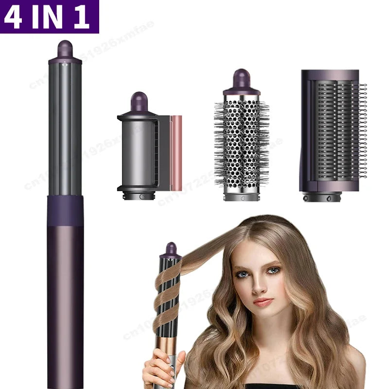 6-in-1 Hot Air Styler&Hair Dryer Brush Multi-Hair Styler Set with Auto-Wrap Curler Hair Styling Tools Gift for Women / Lovely