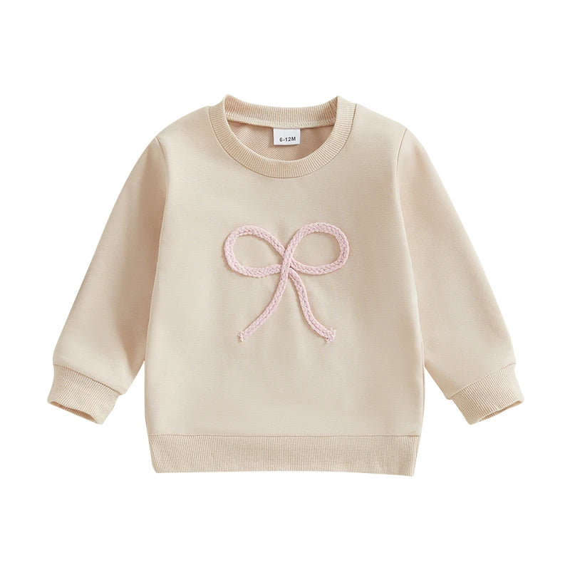 Adorable Baby Girl Hoodie with Sweet Floral Embroidery and Cozy Long Sleeves - Stylish Toddler Outfit for Fall