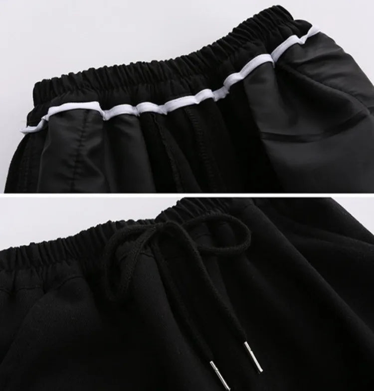 Boys Cargo Pants Spring Autumn Fleece-Lined Kids Casual Loose Long Pants Stylish Warmth Outdoor Playwear