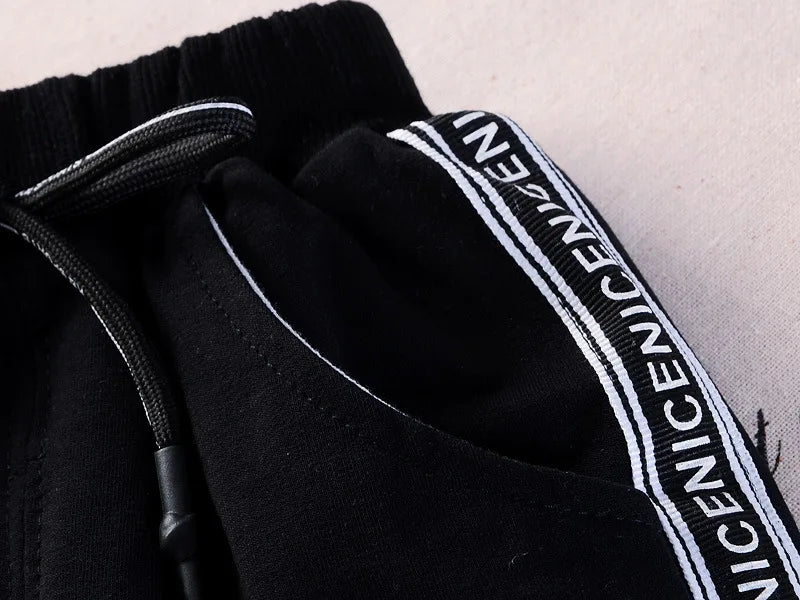 New Spring Autumn Cotton Boys Clothes Outfit Kids Baby Sports Hooded Tops Pants 2pcs Sets Fashion Children Casual Tracksuits