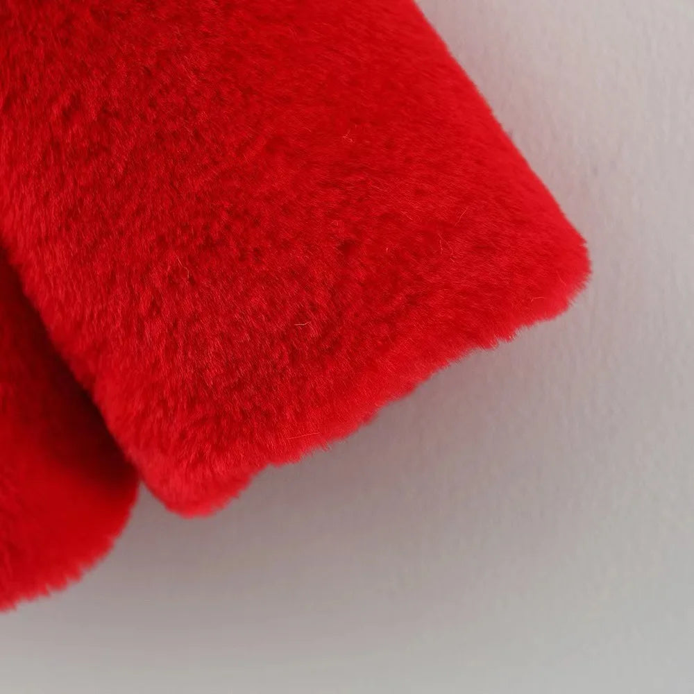 Winter New Sweet Black Bow Baby Girl Coat, Simple Style Thickened Warm Children'S Clothing (9 Months -3 Years Old)