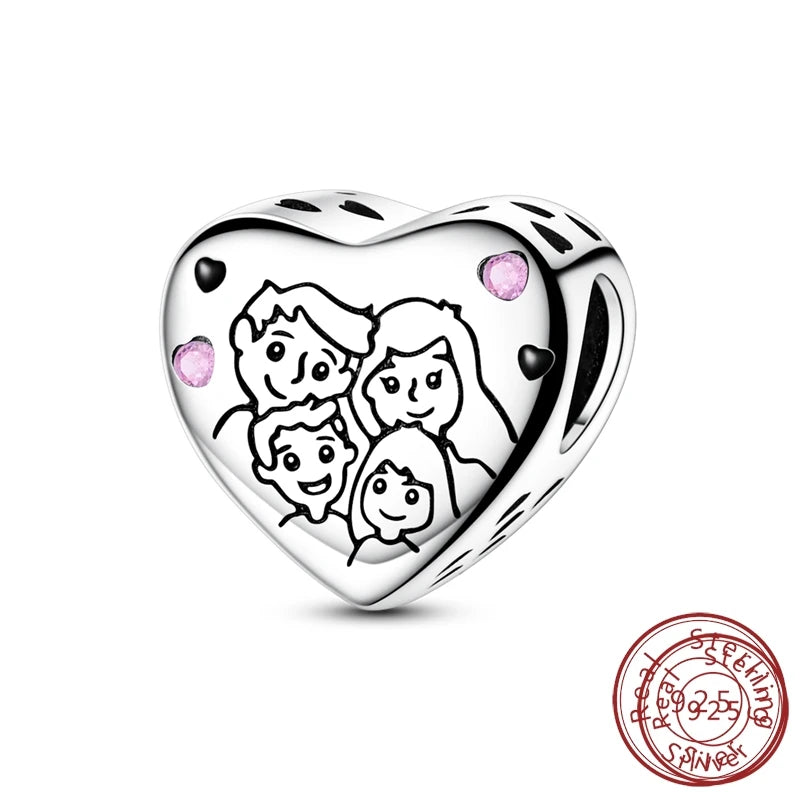 925 Sterling Silver Charms Firefly Cat Dog Coconut Charms Beads Pendant Fit Original Pendant Bracelet DIY Fine Jewelry For Women