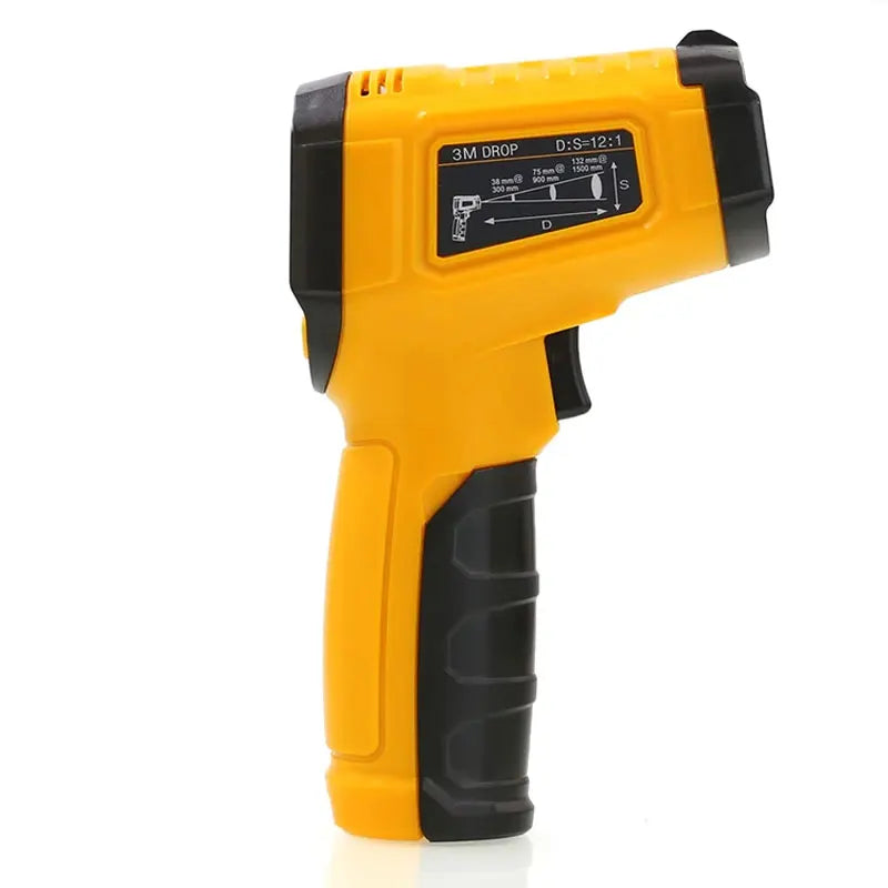 Handheld Non Contact Heat Laser Temperature Gun Digital Infrared Thermometer Gun for Cooking,BBQ,Pizza Oven,-58℉~1022℉(-50℃~600℃
