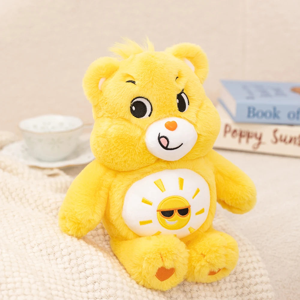 33cm Care Bears Cute Rainbow Bear Plush Toys Lovely Cartoon Bear Soft Stuffed Dolls Homdecor Sleeping Plush Pillows