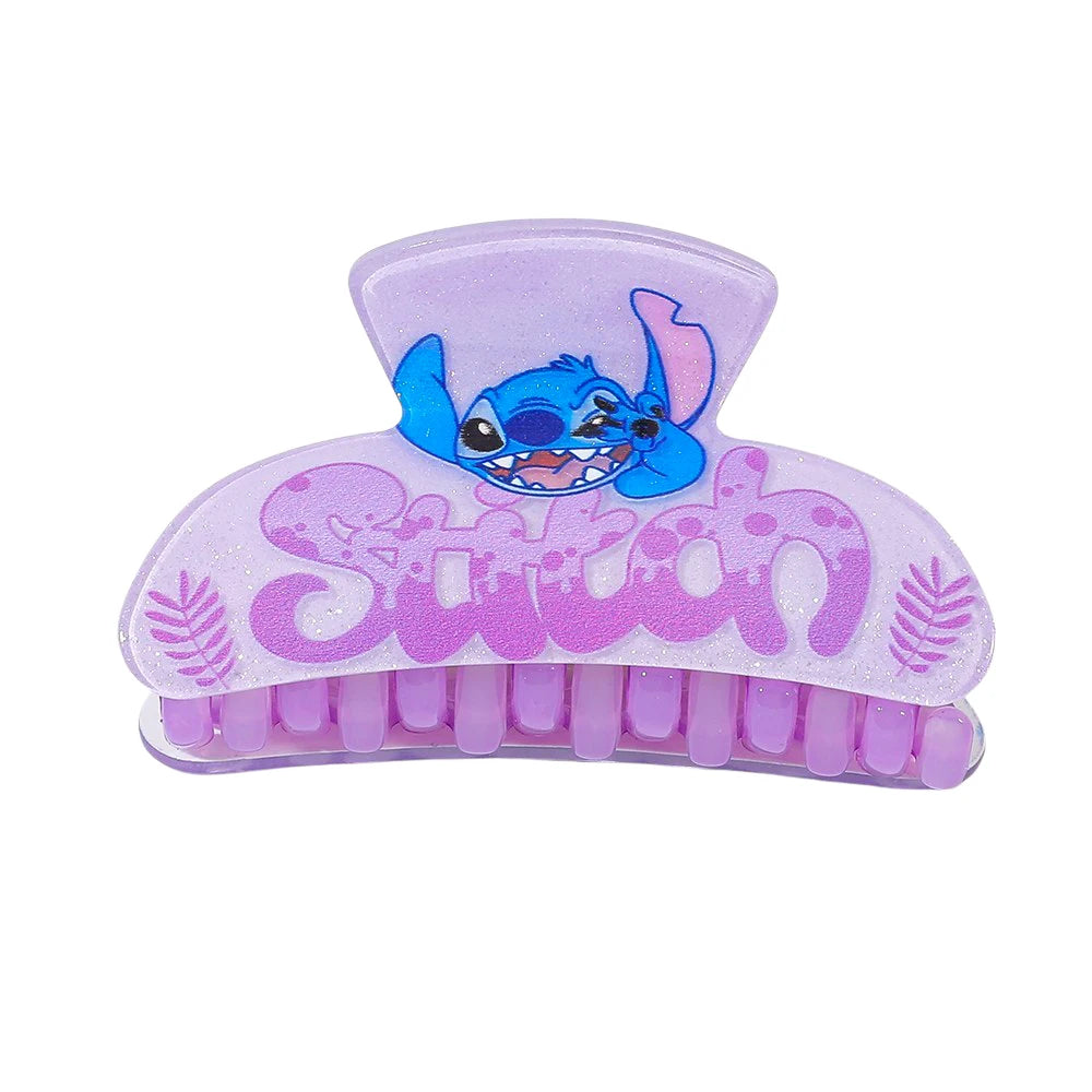 1PC/6PCS Disney Stitch hair claws, multi-functional hair accessories hair claws, the perfect novel gift for friends and Stitch