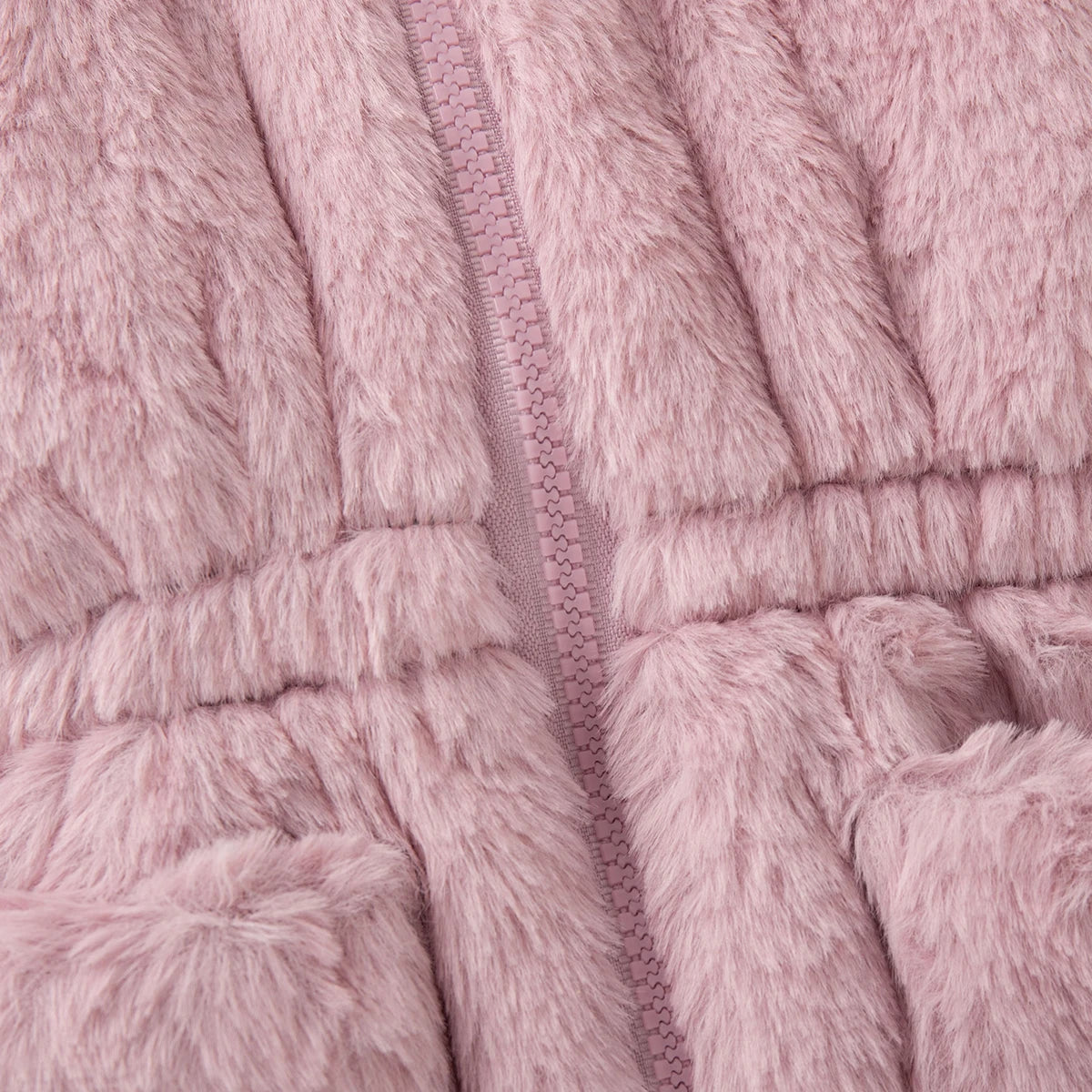 Winter New Solid Color Long Sleeved Baby Girl Coat, Thick And Warm Children'S Clothing Suitable For Babies Of 90-140 Height