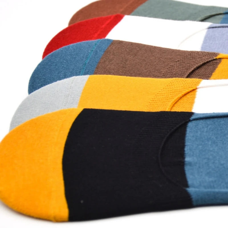 10 pairs of summer thin solid color comfortable breathable invisible socks mesh boat socks men boys parent-child cotton socks