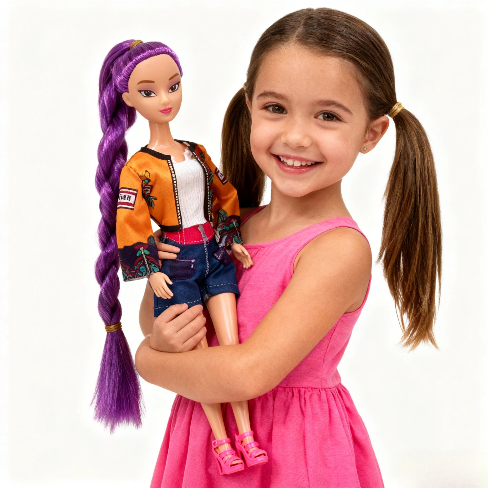 @@HOT Doll Toys Kpop Demon Hunters Action Figure Toy Rumi Mira Zoey Beautiful Princess Baby Girl Dolls Plastic DIY Toy for Girls