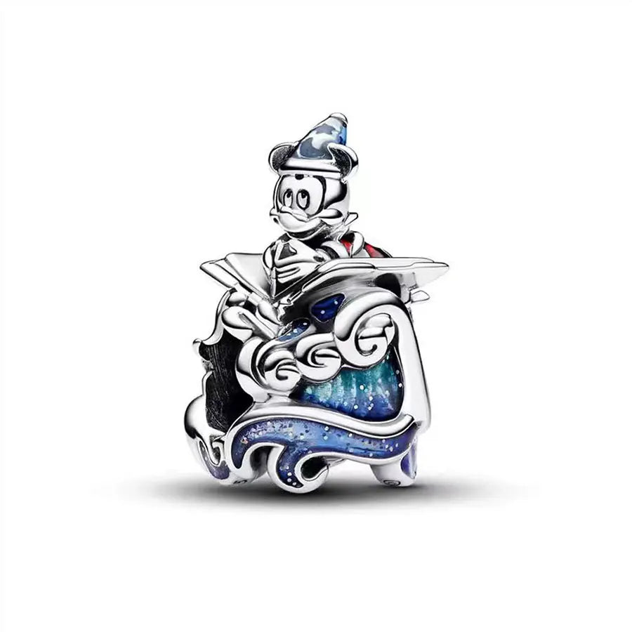 100% 925 sterling silver Marvel series Disney Charm Beads suitable for original DlY bracelets, women's jewelry gifts