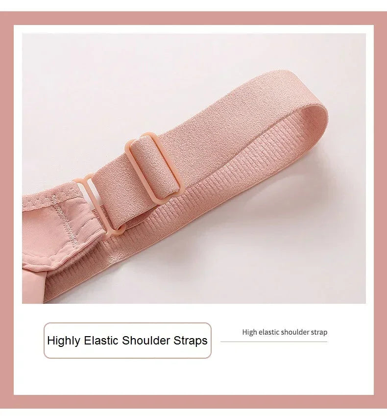 High-grade Women Bra Mom Brassiere Sexy Push Up Brassiere Large Size Thin Cup Without Steel Ring Female Bra Women Underwear