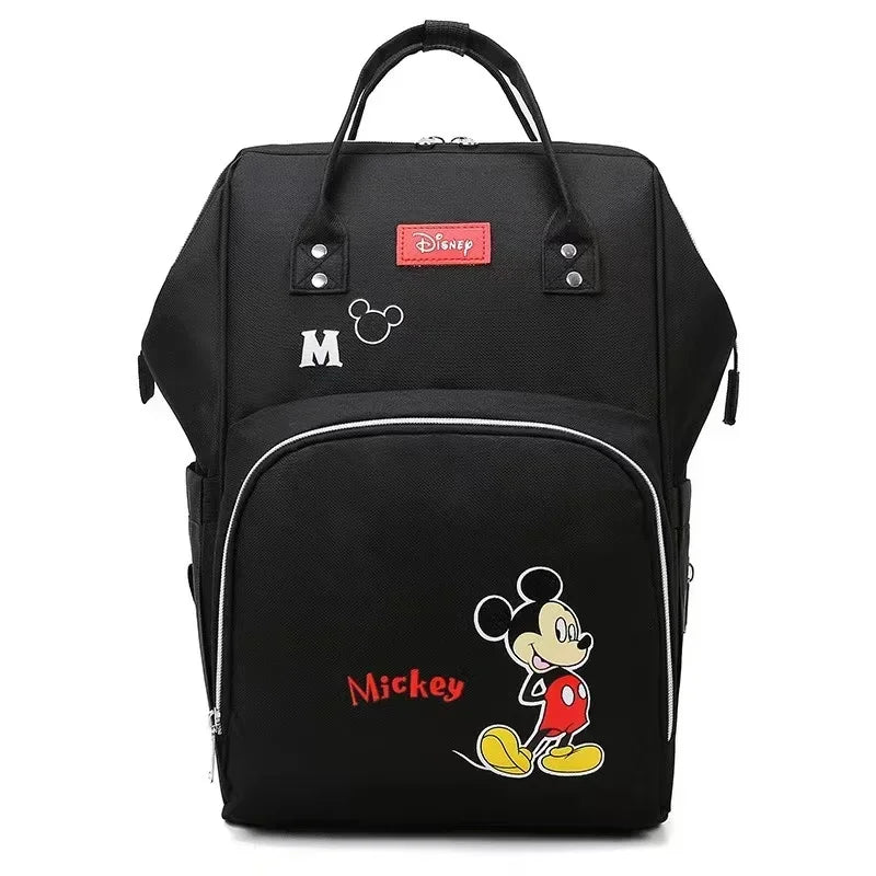 Disney New Fashion Baby Diaper Bag Large Capacity Maternity Bag Baby Waterproof Stroller Backpack Mickey Mouse Baby Diaper Bag