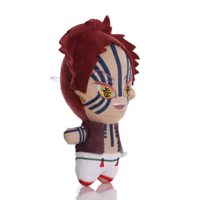 20-25cm Demon Slayer Plush Stuffed Tsugikuni Yoriichi Kokushibou Akaza Kamado Tanjirou Anime Figure Plush Toy Doll Birthday Gift