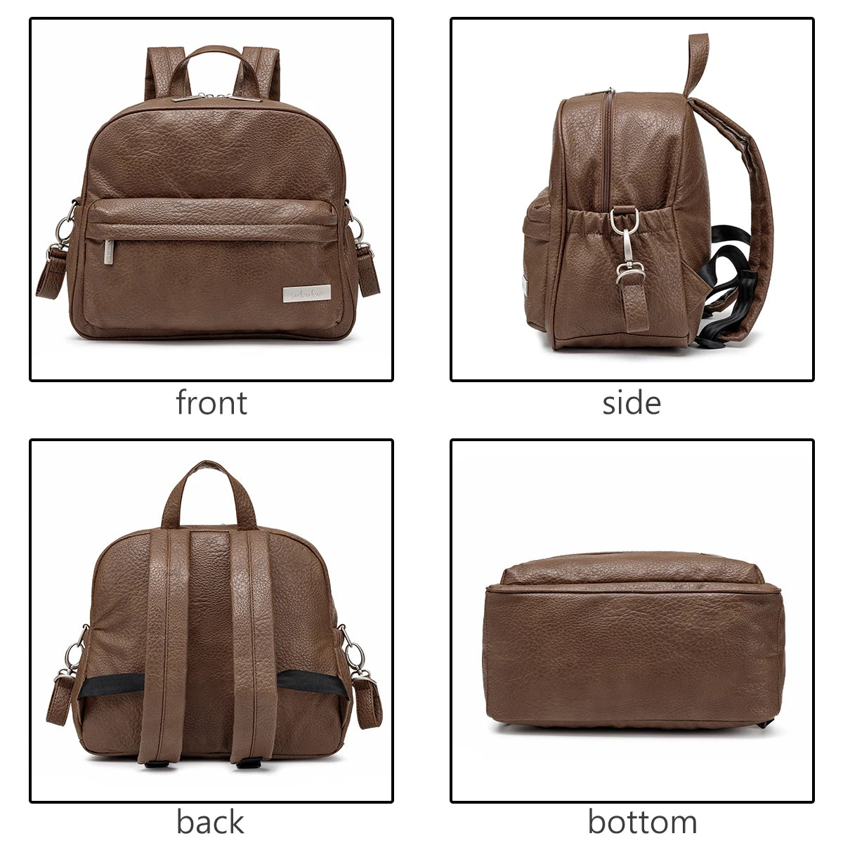 Fashion Diaper Bag for Newborn Baby Waterproof Light Weight Protable Mommy Diaper Backpack for Quick Outing Nappy Changing Bag