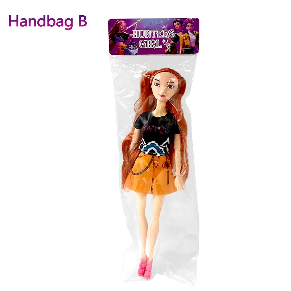 HOT Kpop Demon Hunters Action Figure Toy Derpys Tiger Rumi Mira Zoey Sussy Figurine Doll For Fans Christmas gifts ﻿