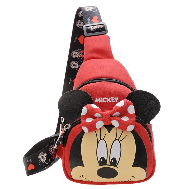 Disney Mickey and Minnie New Children's Backpack Cartoon Cute Boys and Girls Schoolbag Mini Fashion Trend Children's Backpack