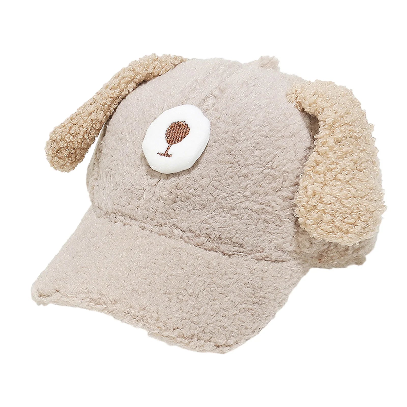 Cozy Knit Beanie Hat for Women Girls Warm Winter Pom Pom Cap with Faux Fur Lining and Cute Cat Ears Embellishment