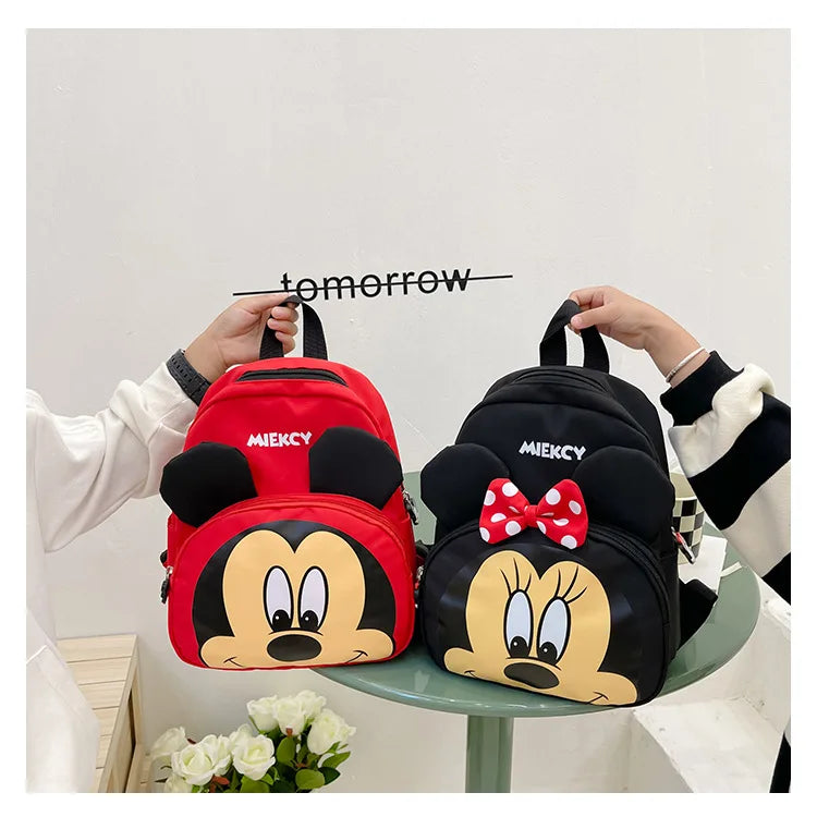 Disney Mickey and Minnie New Children's Backpack Cartoon Cute Boys and Girls Schoolbag Mini Fashion Trend Children's Backpack