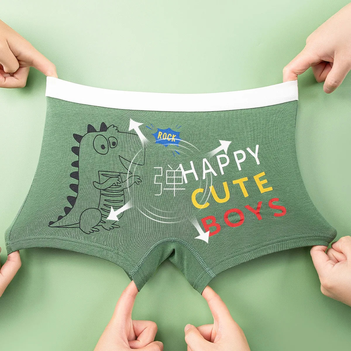 4/8 Pieces Boys Cotton Boxer Briefs Truck Car Graphic Print Kids Boxer Shorts Breathable Comfortable Washable Children Underwear