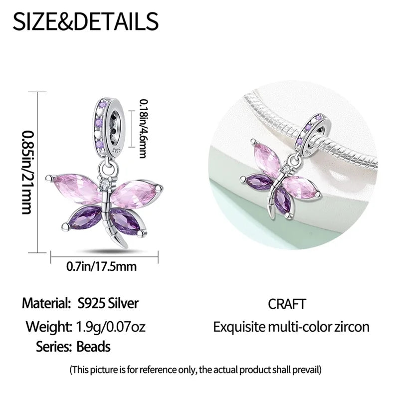 Fit Qikaola 925 Original Bracelets Blue Zircon Owl Luminous Sea Turtle Octopus 925 Silver Charms Beads DIY Birthday Jewelry Gift