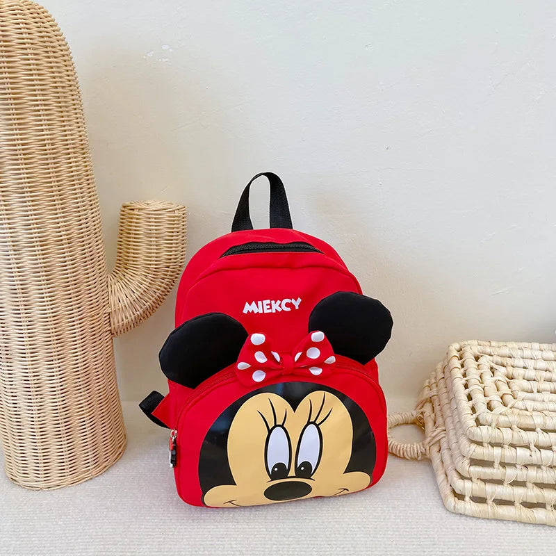 Disney Mickey and Minnie New Children's Backpack Cartoon Cute Boys and Girls Schoolbag Mini Fashion Trend Children's Backpack