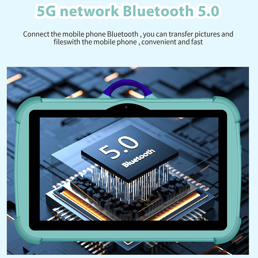 New 7 Inch Android 13 Learning Education Kids Tablets Quad Core 4GB RAM 64GB ROM Cheap Simple Children's favorite Tablet Pc