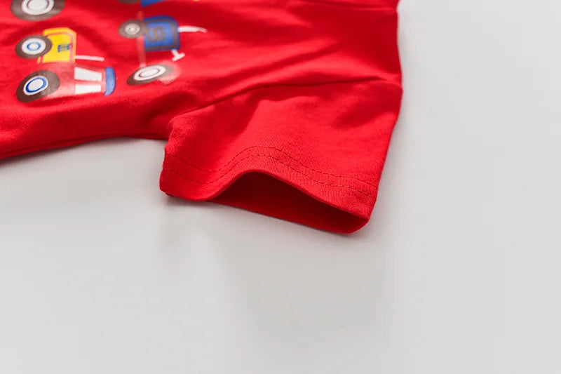 New Summer Baby Girls Clothes Suit Children Boys Casual T-Shirt Shorts 2Pcs/Sets Infant Outfits Toddler Costume Kids Tracksuits