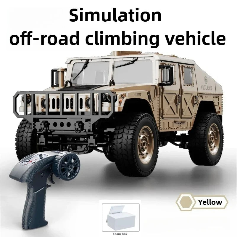 JJRC C8835 1:16 4x4 Remote Control Car - All-Terrain Off-Road Climber with LED Lights for Off-Road Adventure Toy Gift for Kids