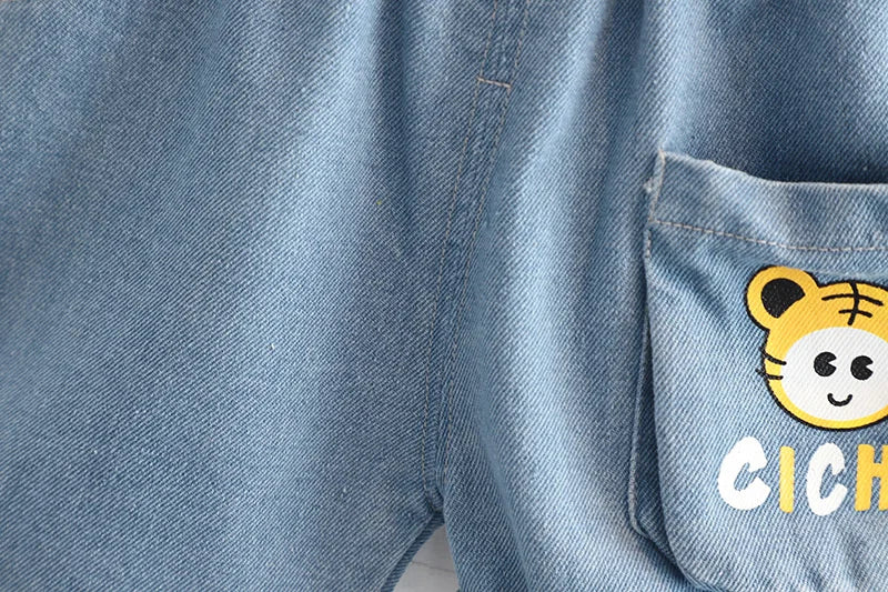 New Summer Baby Girls Clothes Children Cartoon Boys Short Sleeved Suit T-Shirt Shorts 2Pcs/Sets Toddler Costume Kids Tracksuits