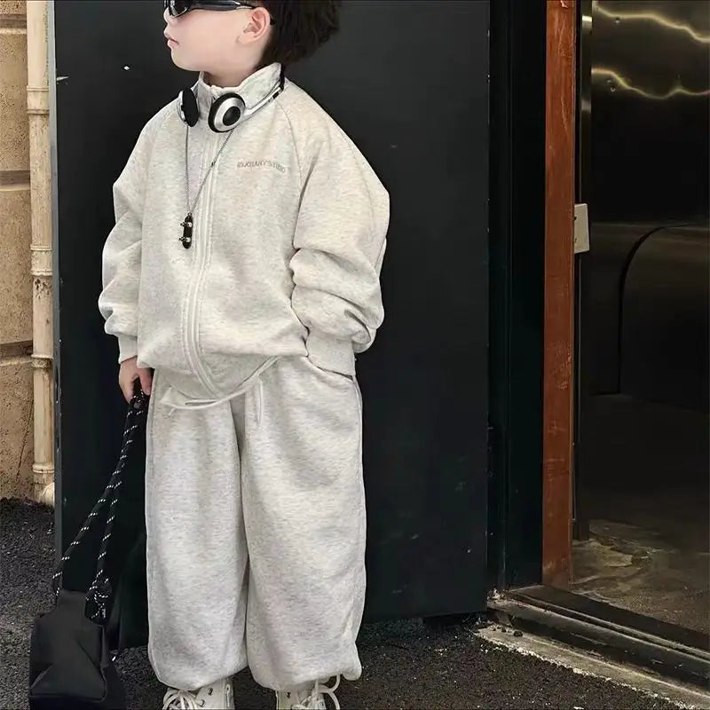 Coat Set Sweatshirt Children's Clothing Boys Kids Boy Clothes 7 8 Years 12 Top Bottom Year Old Junior Boys' Autumn Winter Boy´s