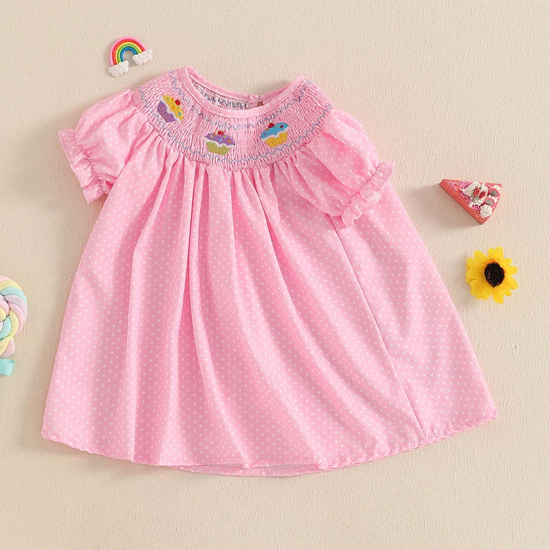 Girls Floral Print Sleeveless Dress with Bow Detail for Summer Toddler Fashionable Clothes for Cute Kids