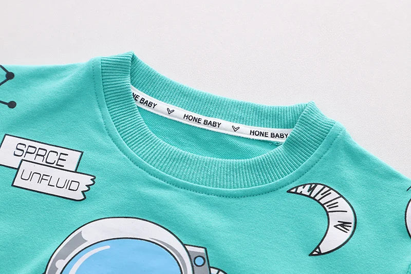 New Spring Autumn Baby Girls Clothes Suit Boys Outfits Children T-Shirt Pants 2Pcs/Sets Toddler Casual Clothing Kids Tracksuits