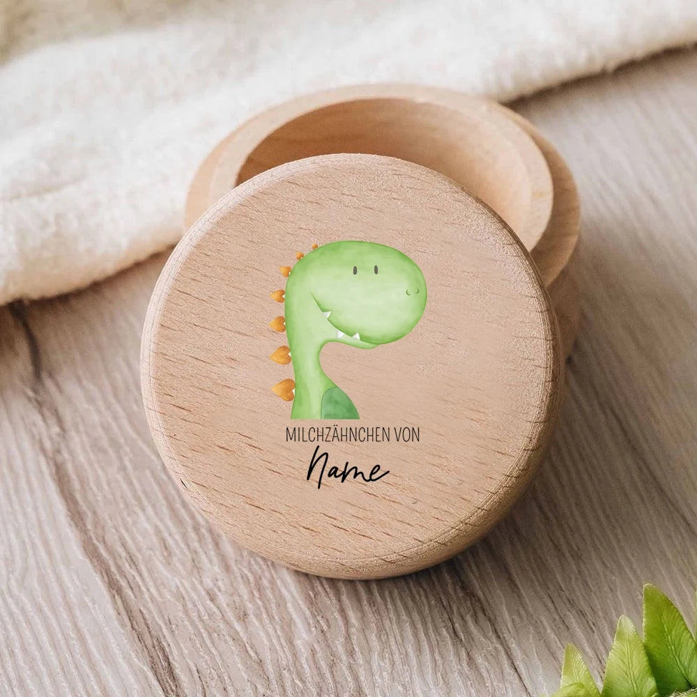Customized Name Baby Tooth Box Baby Gift Birth Personalized Boys and Girls Wooden Trinket Child Tooth Fairy Box Christening Gift