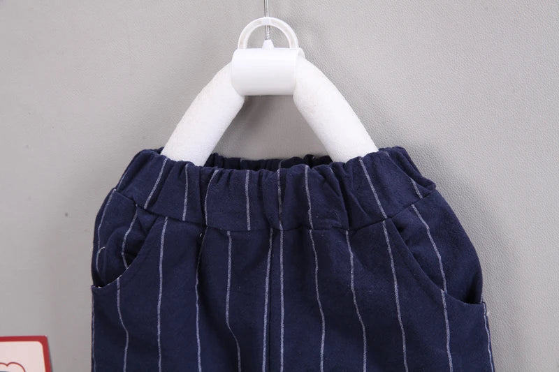 New Summer Baby Boys Clothes Suit Children Short Sleeved Shirt Shorts 2Pcs/Sets Toddler Fashion Casual Costume Kids Tracksuits