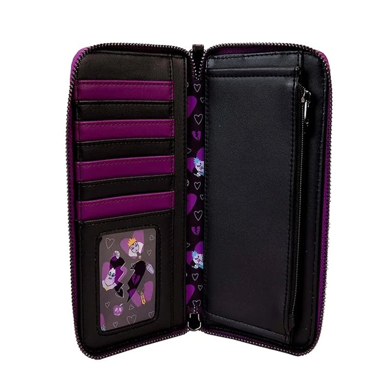 17 Styles Loungefly Series Purse Stitch Woody Eeyore Mickey Cinderella Leather Wallet Handbag