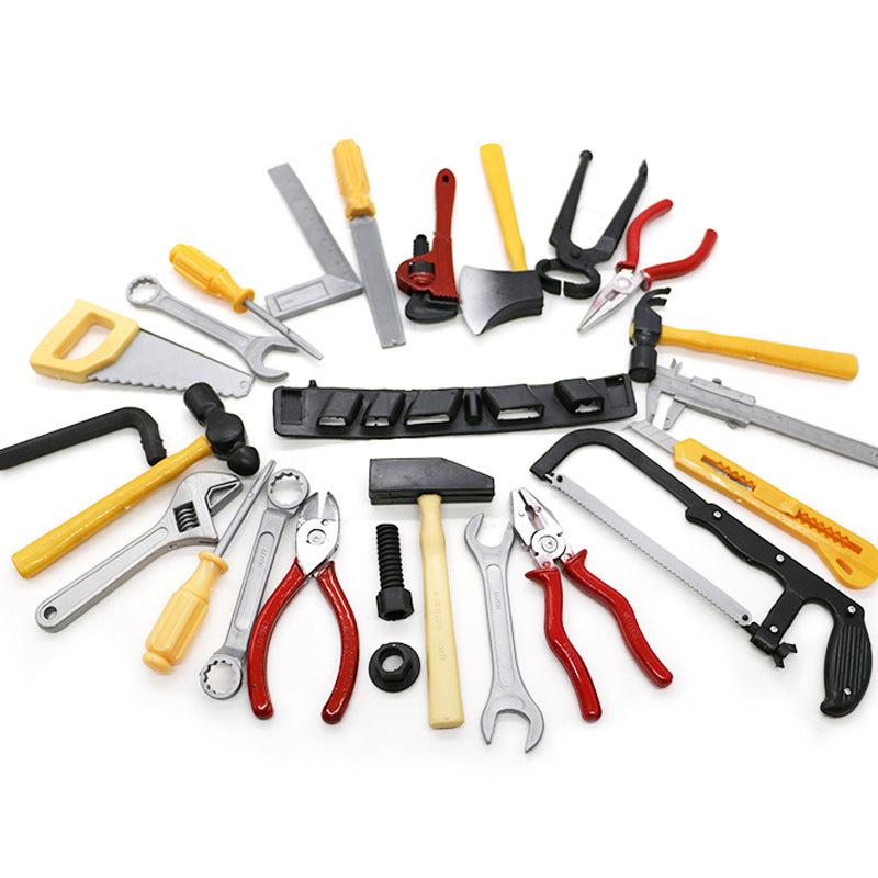 Kids Toys Simulation Repair Tools Set for Boy Safe Plastic Children Maintenance Tools Screwdriver Hammer Tongs Pretend Play Toy