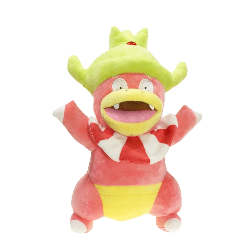Kawaii Pokemon Slowking Stuffed Toys Cartoon Cute Slowpoke Plush Dolls Throw Pillow Birthday Gift for Kids Friends Boys